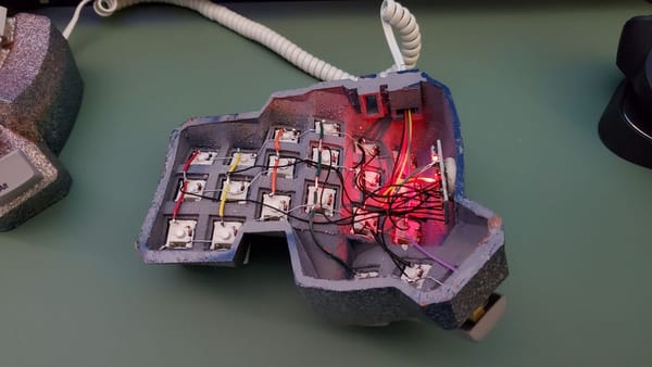 Building a Dactyl Manuform Keyboard
